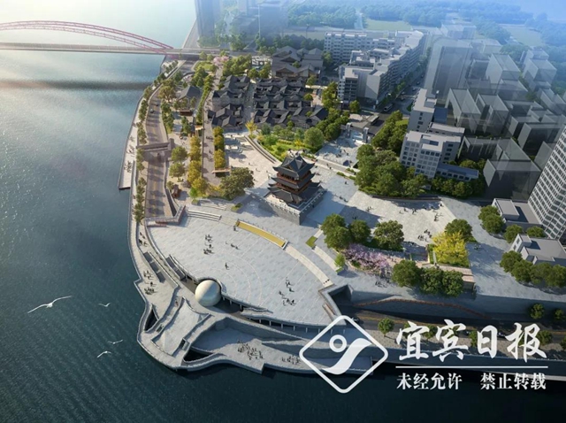 东楼、 夹镜楼、名酒文化博物馆......保护历史文脉，宜宾要修这些文化地标建筑(图9)
