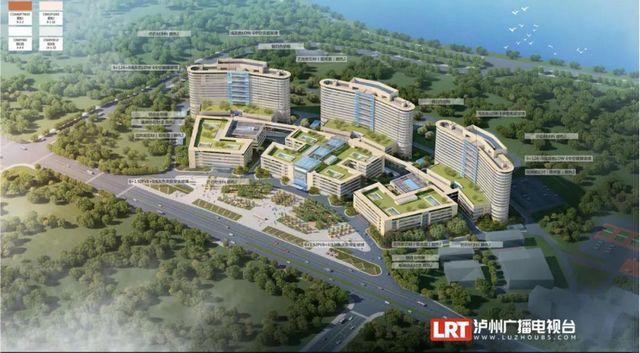 再建29万平方米！西南医科大附属医院康健城院区扩容(图2)