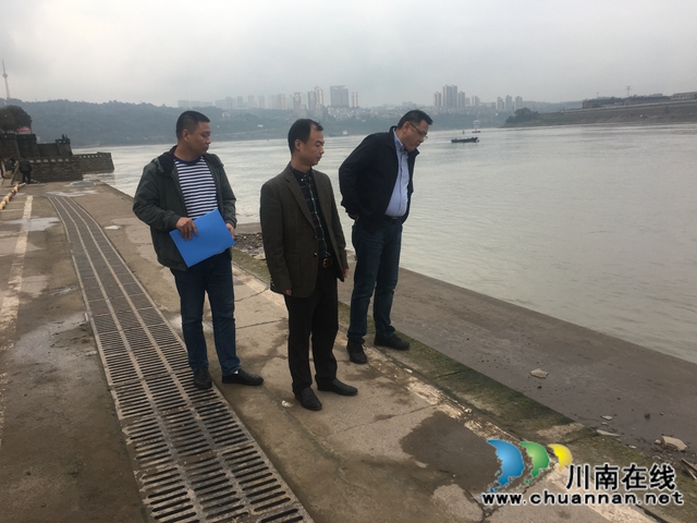 江阳区北城街道常态化开展沿江巡查