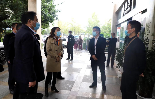 省卫健委调研组高度肯定泸州福欣医院工作！