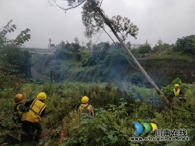 内江经开区靖民镇寿溪桥社区：铁路沿线隐患排除 保障铁路运输安全(图2)