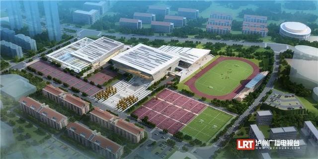 泸州这个新体育馆太漂亮了！预计明年5月建成