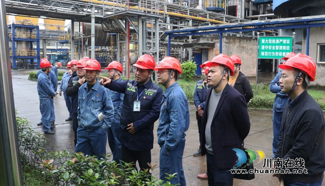 泸州市应急局到合江县开展硝酸铵等危险化学品安全风险隐患第三轮专项排查治理督导工作