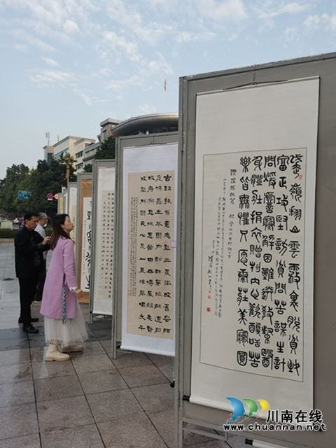 泸县举办2020年“决战脱贫坚、决胜全面小康”美术、书法、摄影展(图6)