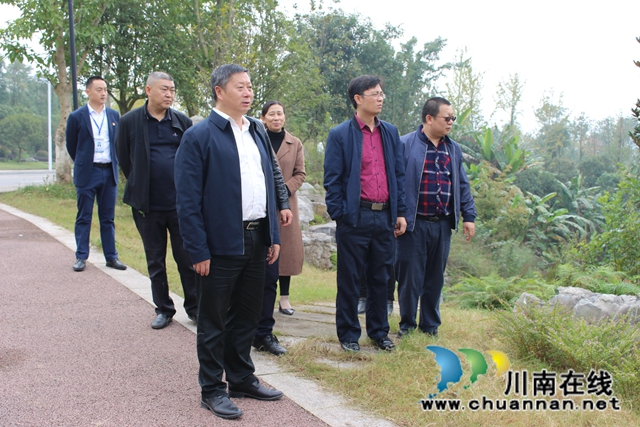 杨双全率队督导泸县小鹿溪河河长制工作