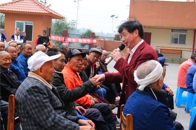 江阳区新联会在江北镇敬老院举办“伴晚义仓”公益活动(图12)