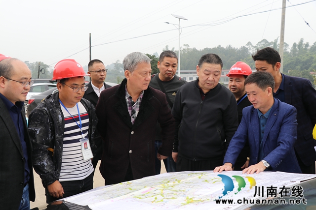 省政府驻泸督察员胡小凝率队督查泸县生态修复及土地开发整理工作