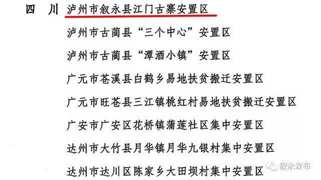 点赞!叙永县易地扶贫搬迁工作被全国通报表扬!(图4) 点赞!叙永县易地扶贫搬迁工作被全国通报表扬!(图4)