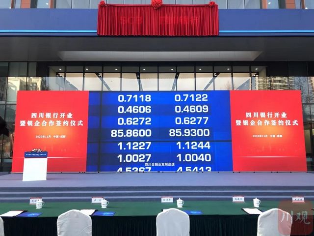 重磅！四川银行挂牌开业 在自贡、泸州、内江有分支机构