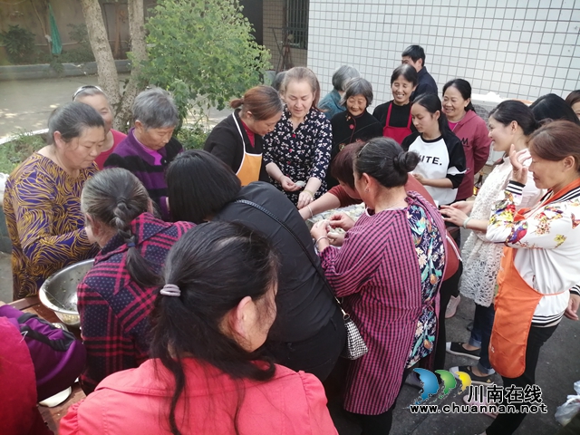 内江经开区靖民镇靖民社区开展邻里包饺子比赛活动(图4)