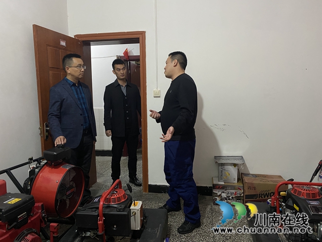 龙马潭区小市街道开展消防工作督导检查(图3)