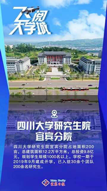燃！飞上云端看宜宾大学城(图5)