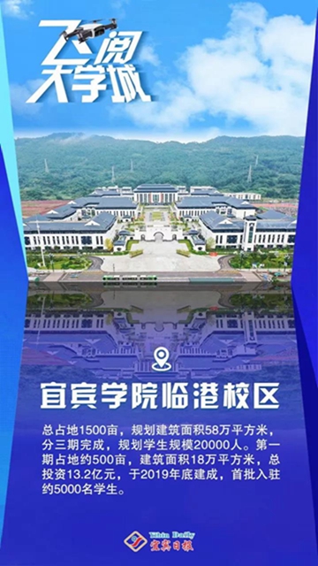燃！飞上云端看宜宾大学城(图8)