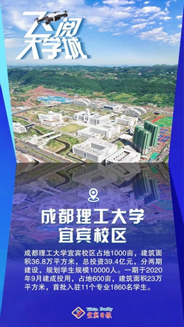 燃！飞上云端看宜宾大学城(图6)