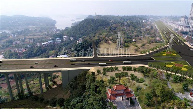 总投资约13.6亿元！内江这条道路开始施工(图9)