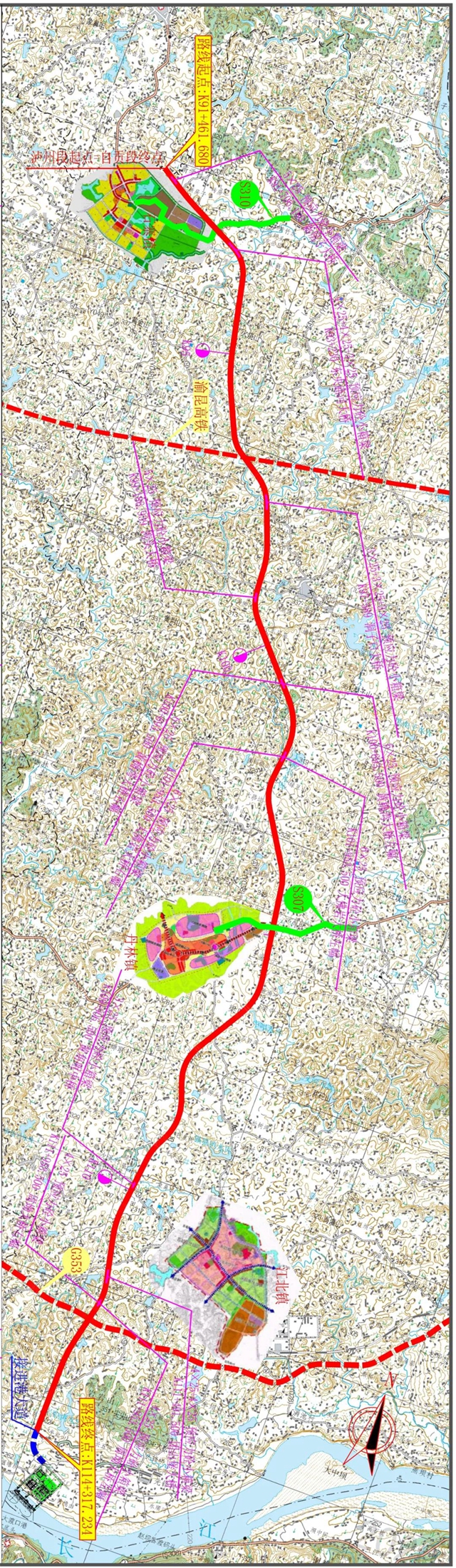 总长113.9公里,自贡至泸州港公路工程预计年底动工(图1) 总长113.9公里,自贡至泸州港公路工程预计年底动工(图1)