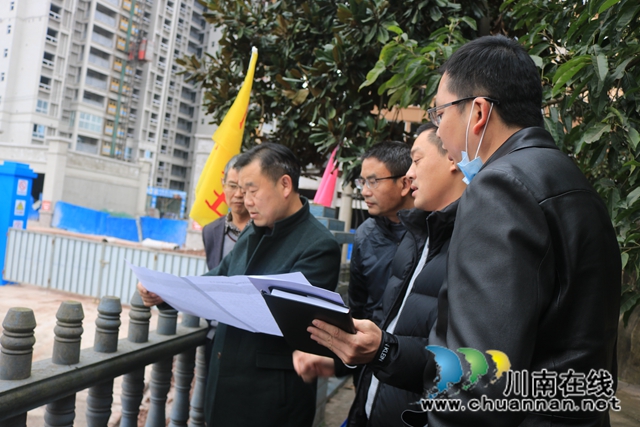 蔡辉率队督导立石中心卫生院PPP项目施工进展情况(图1)