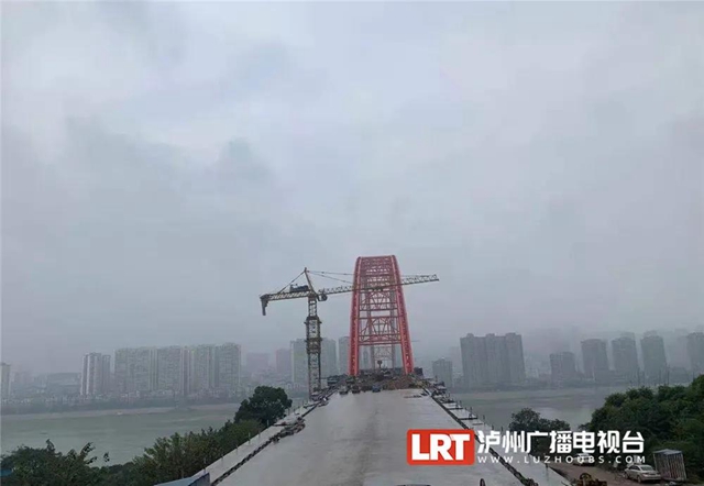 春节前，泸州这座长江大桥预计全线贯通(图3)