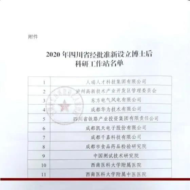 【喜讯】牛！“博士后工作站”落户西南医大中医院！(图2)