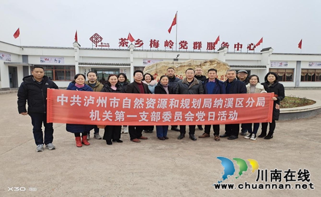 纳溪区自然资源规划分局机关一、二党支部开展固定党日学习活动