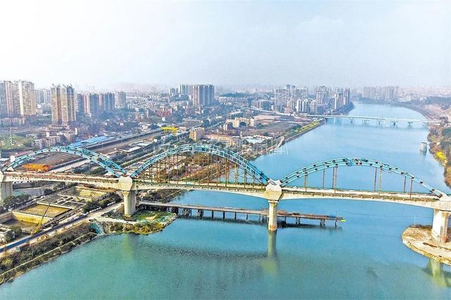 进度再刷新！川南城际铁路内自泸段已经修成这样啦(图1)