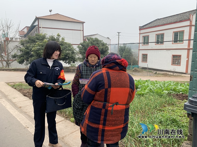 内江经开区靖民镇凉风社区“格格”筑牢反诈骗第一防线