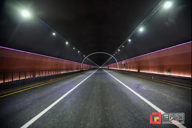 重磅！自贡城区这条隧道正式通车啦！(图2)