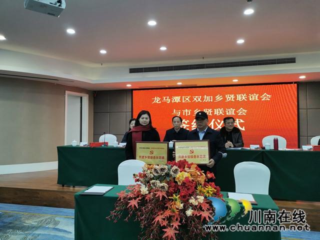 龙马潭区双加镇乡贤联谊会召开工作大会(图3)