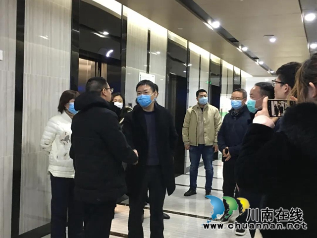 江津区科技局到泸州溪谷新经济产业孵化器考察交流(图1)