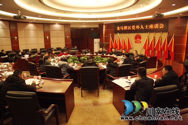 龙马潭区召开党外人士座谈会(图3)