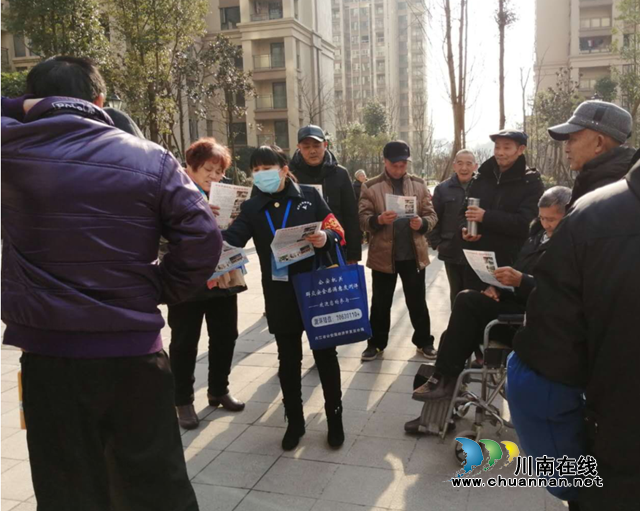 内江经开区交通镇：疫情防控、禁毒宣传，一手抓两不误！(图1)