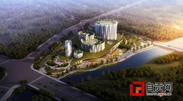 自贡这一城市新地标预计春节前竣工(图3)