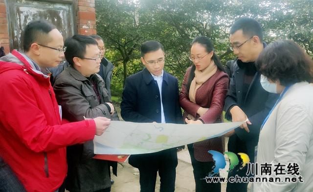 合江县领导调研城市重点项目建设(图2)