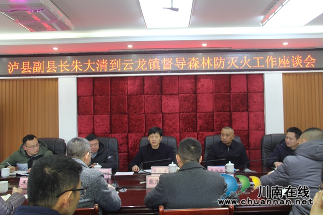 朱大清率队到泸县云龙镇督导当前重点工作(图2)