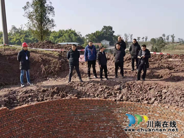 泸州市国土整治和修复中心开展岁末年初在建土地整理项目检查