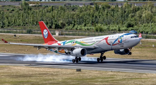 成都天府国际机场1月22日试飞(图1)