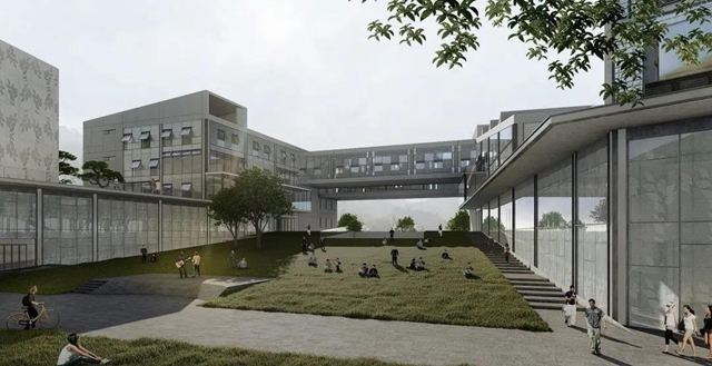 西华大学宜宾校区（二期）首栋建筑封顶(图5)