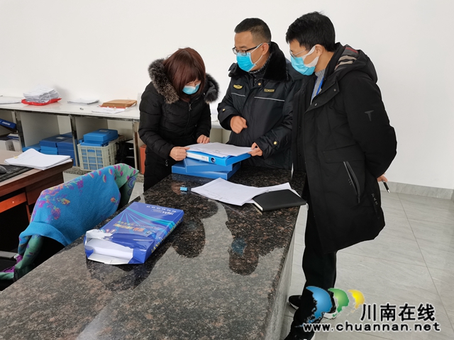 泸县农村地区新冠肺炎疫情防控工作第六督导组督导天兴镇疫情防控工作(图1)