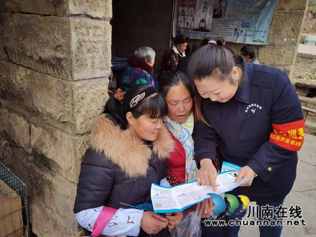 内江经开区靖民镇石马村：反邪宣传不松懈，防邪意识共增强(图1)