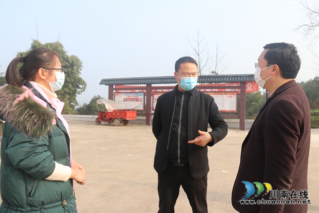 叶仕良到泸县百和镇督导疫情防控、森林防灭火、村委换届选举工作(图6)