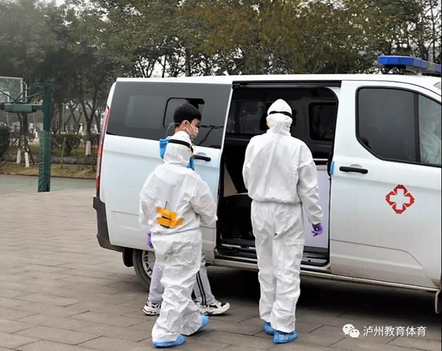 泸州市组织开展学校应对新冠肺炎疫情应急演练(图4)