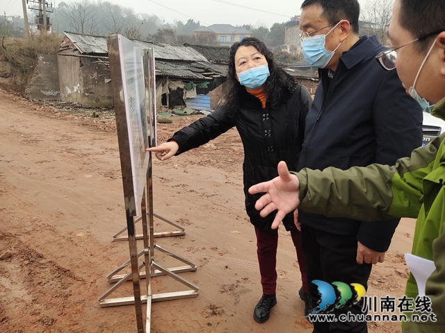 泸州市自然资源和规划局到龙马潭区和自贸区督察岁末年初安全生产工作(图1)