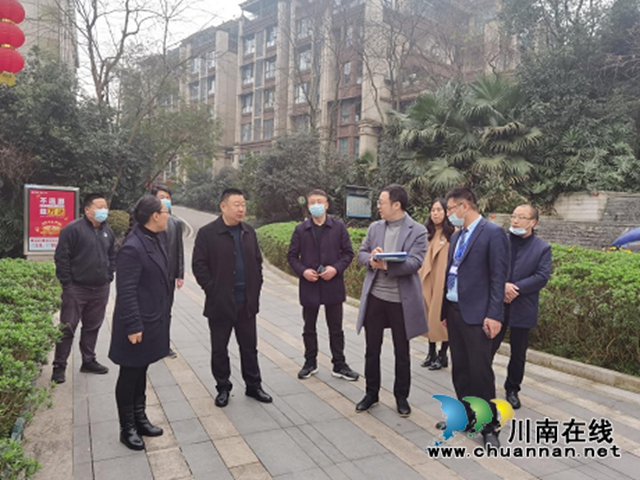 江阳区人大调研华阳街道疫情防控工作及节前安全工作(图2)