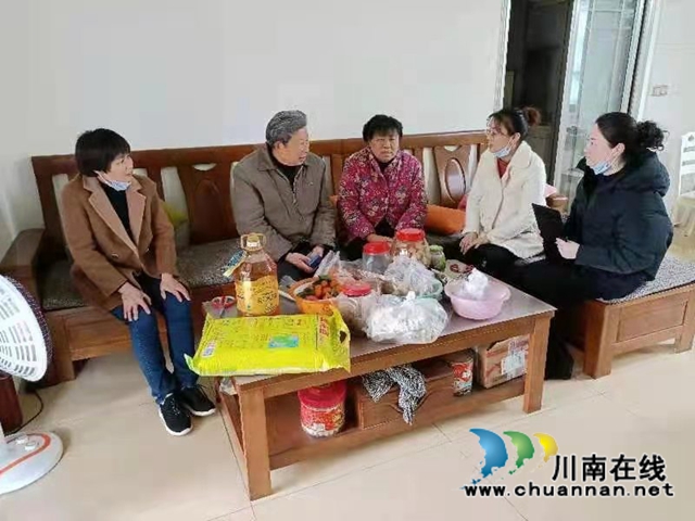 江阳区华阳街道开展春节走访慰问(图2)