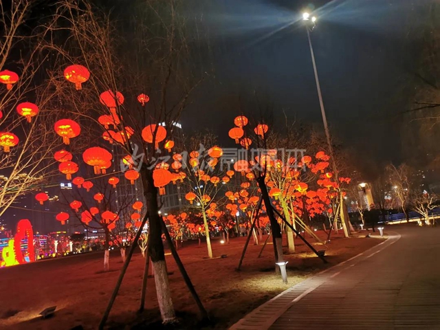 赶快来！内江城区这两个公园在办“灯会”(图3)
