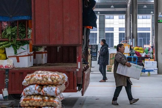 辐射成渝!内江这个蔬菜批发区开市啦(图4) 辐射成渝!内江这个蔬菜批发区开市啦(图4)