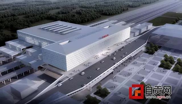 现场实拍 直击高铁自贡东站最新进展——(图12)