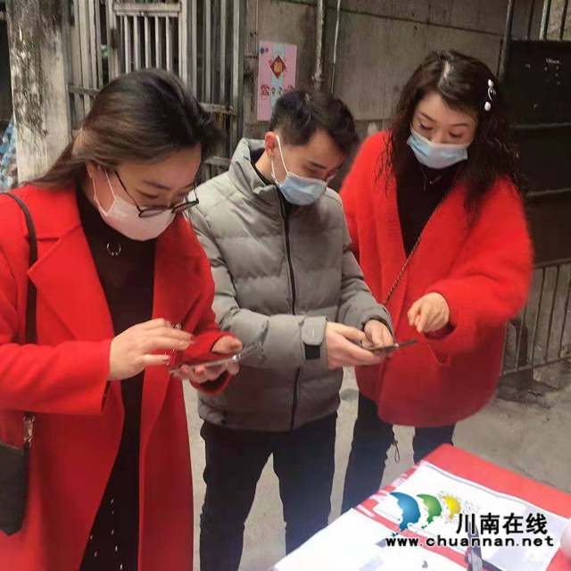 龙马潭区小市街道：春节“不打烊”，防控工作“喜洋洋”(图1)
