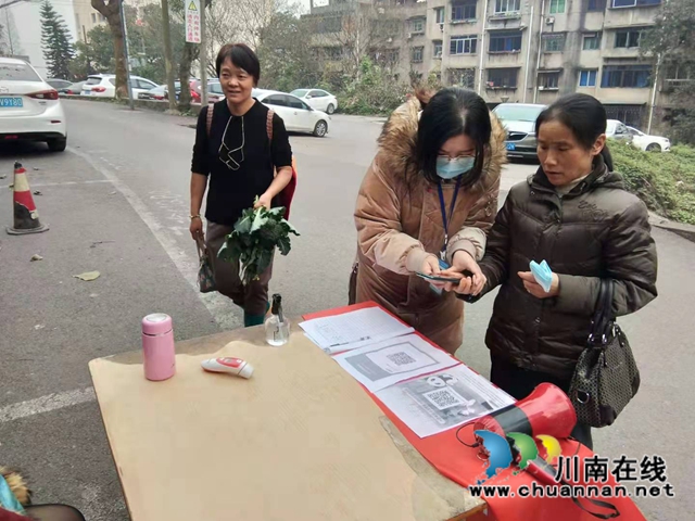 龙马潭区小市街道：春节“不打烊”，防控工作“喜洋洋”(图6)