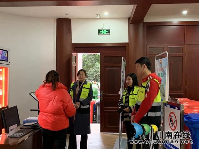 江阳区北城街道严抓疫情防控不松懈(图3)